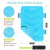 Relief Expert XXL Full Back Ice Pack Wrap, (13x21) - Reusable Ice Wrap for Back Discomfort and Musclar Fatigue- Cold Compress Therapy Gel Cold Pack for Full Body, Hip Leg - Blue view 3