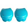 EXCEART 2pcs Portable Case Strainer Hinge Storage Box for Safe and Storage Lightweight and Convenient for Daily Use Settings Color view 1
