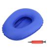 ASHATA eboxer-1 Washable Portable Air Inflation Bedpan, Blue Bed Pan Inflatable Stool Bedsore Toilet for Bedridden Elderly Disabled Bedbound Patient view 1