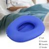 ASHATA eboxer-1 Washable Portable Air Inflation Bedpan, Blue Bed Pan Inflatable Stool Bedsore Toilet for Bedridden Elderly Disabled Bedbound Patient view 3