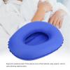 ASHATA eboxer-1 Washable Portable Air Inflation Bedpan, Blue Bed Pan Inflatable Stool Bedsore Toilet for Bedridden Elderly Disabled Bedbound Patient view 4