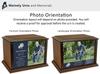 Personalized Custom Photo Eternal Reflections Wood Cremation Urn for Ashes - Customizable Urn - Large Size Urn - for a Person up to 225 Pounds view 4