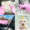 Silicone Magic Gloves: Ultimate Cleaning Gloves for Dishwashing, Kitchen, Pet, and Car - Heat & Cold Resistant, Non-Slip, Reusable - Eco-Friendly Scrubbing Gloves for Household Cleaning Food Grade view 4