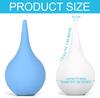2 Pack Ear Syringe 2oz / 60ml Hand Bulb Syringe Ear Washing Squeeze Bulb, Rubber Squeeze Bulb Ear Syringe Ball Laboratory Tool view 2