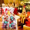 200 PCS Christmas Cellophane Goody Bags Assortment for Holiday Treats, Party Favors, Candy Bags, Gifts, Party Supplies view 4
