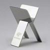HEHUANG Cigar Stand Stainless Steel Cigar Ashtray Holder Quality Rack Practical Gadgets Silver Foldable Cigar Stand Tray,Silver view 4