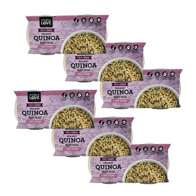 Quinoa Quick Cups (Fully Cooked Red & White Quinoa 12-Cups)