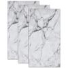 Gift Boutique 100 Marble Guest Napkins 3 Ply Disposable Paper White Gray Marbleized Dinner Hand Napkin for Bathroom Powder Room Wedding Anniversary Holiday Bridal & Baby Shower Grey Decorative Towels view 4
