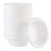 400 Count Disposable 5 ounce White Plastic Dessert Bowls view 1