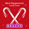 Brach's Mini Peppermint Candy Canes, Christmas Candy, Stocking Stuffers, Holiday Classic, 260ct, 40 oz Tub view 2