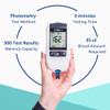CURO-L7 Professional Grade Blood Cholesterol Testing with Home KIT - All-in-One Test Device, Test Strips 5ea, Lancets, and EziTube Rod Included view 3
