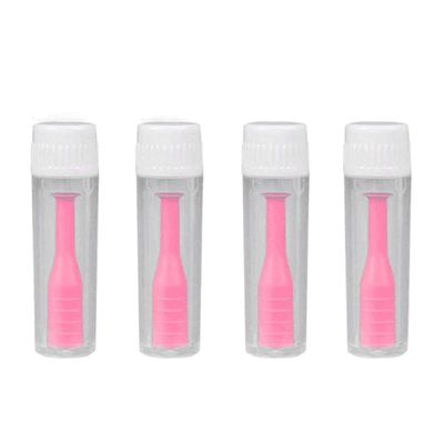 4 pcs Hard Contact Lens Remover RGP Plunger for Soft Hard Lenses