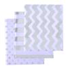 120 Sheets Christmas Tissue Paper Bulk, Silver White Metallic Gift Wrapping Paper for Graduation, Birthday, Party Decoration, DIY Arts Crafts, Weddings, Bridal Showers, 20 Inch x 14 Inch view 1