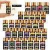 Wtrcsv Essential Oils Gifts Set - 30 Unique Scents - Perfect for Diffuser, Humidifier,Aromatherapy, Massage,Skin & Hair Care,30x5 ml view 2