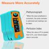 Pediatric Pulse Oximeter, OLED Display Oxygen Monitor Fingertip for Children, Baby & Kids, Blood Oxygen Saturation Monitor (SpO2) view 2