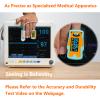 Pediatric Pulse Oximeter, OLED Display Oxygen Monitor Fingertip for Children, Baby & Kids, Blood Oxygen Saturation Monitor (SpO2) view 3
