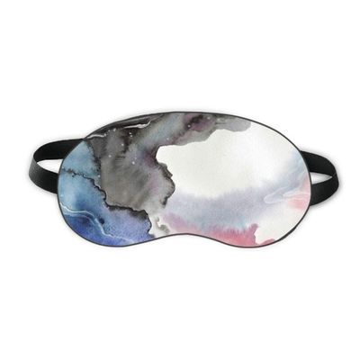 Abstract Watercolor Ink Shading Sleep Eye Shield Soft Night Blindfold Shade Cover