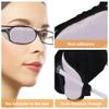 eZAKKA Eye Patches for Adults Kids Eye Patch for Glasses Silk Patch for Lazy Eye Amblyopia Strabismus and After Surgery (Light Pink + Black) view 2