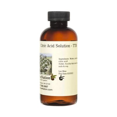 OliveNation Citric Acid Solution, TTB-Approved for Brewing - 32 ounces