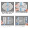 G6 Over Patches Waterproof - 55 Pack Stickers for G6-Transparent Adhesive Patches for CGM-HECHUAN view 3