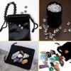 Mandala Crafts 4x6 Black Velvet Drawstring Bags - 50 Small Velvet Drawstring Pouches Bulk for Event and Wedding Favor, Gift Wrapping, Packaging, and Jewelry Gift Bags view 4