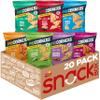 PopCorners Popped Corn Chips, 7 Flavor Variety Snack Pack, 1 oz Bags, (20 Pack), Gluten Free, No Artificial Colors, No Artificial Flavors view 1
