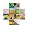 2 PCS Medicine Plan Pill Box.Push Button (4 Cells) Pill, Medicine, Vitamin Organizer Box - Orange view 2