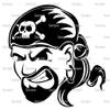 1/2 Sheet - Pirates Mascot Birthday - D948 - 2D Edible Cake Cupcake Party Topper view 1
