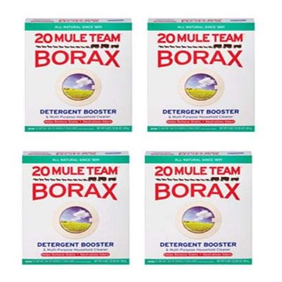 20 Mule Team Borax Natural Laundry Booster, 65 oz, 4-Pack