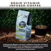 Kimera Koffee Organic Ground Coffee - 12 oz - Endurance Blend Medium Roast Ground Coffee with L-Tyrosine, Vitamin B12 and Glycine - Enjoy a Rich Organic Coffee Any Time of Day view 3