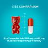 Capsuline Size 2 - Clear Empty Gelatin Capsules - 1000 Count - Empty Gel Pill Capsules - DIY Pure Bovine Pill Capsule filling - Empty Caps - Kosher, Gluten Free - Non-GMO Certified (Clear) view 4