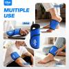 Hilph Wrist Ice Pack Wrap for Carpal Tunnel Relief, FSA Eligible HSA, Reusable Wrist Hot & Cold Therapy Brace for Hand Injuries, Arthritis, Tendonitis, Surgery Recovery Items Gifts Men Women, Blue view 3