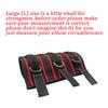 Adjustable Elbow Sleeve, 1 Pair Strong Elebow Support Brace Compression Powerlifting, Weightlifting Man (XL) view 2