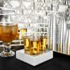 100 Count Shot Glasses Premium Clear Hard Plastic 1oz Disposable Cups, Ideal for Jello Shots, Wine Tasting, Condiments, Sauce, Dipping, Samples view 2