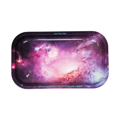 Astro Rolling Tray by Stoners Club | Metal | Medium (27cm x 16cm) (Galaxy)