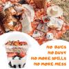 Aatriet 9 oz Clear Plastic Parfait Cups with Insert and Dome Lids No Hole - (50 Sets) Yogurt Fruit Parfait Cups for Kids, for Dips and Veggies, Take Away Breakfast and Snacks. No Leaking view 4