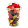 12 oz Clear Plastic Cups with Dome Lids No Hole - (30 Sets) PET Disposable Dessert Cup, Parfait cup for Ice Cream, Iced Cold Coffee Drinks, Cupcake. Fruit Cups for Kids bday Party with Nice Sealing view 1