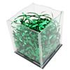 200 Grams PP Hamper Shreds & Strands Shredded Crinkle Confetti for DIY Gift Wrapping & Basket Filling (Green) view 2