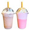 12 oz Clear Plastic Cups with Dome Lids - 100 Sets Disposable Party cups for To Go Iced Coffee Cold Drinks, Smoothie, Bubble Boba Tea, Juice, Parfait, Frappuccino, Milkshake. Nice Sealing Fruit Cup view 1