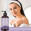Massage Oil with Lavender and Peppermint Massage Oil for Skin Moisturizing Body Oil Lavender Oil for Men and Women 10.2 fl.oz view 4