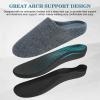 ERGOfoot Orthotic Slippers with Arch Support for Plantar Fasciitis Pain Relief, Comfortable Orthopedic Clog House Shoes with Indoor Outdoor Anti-Skid Rubber Sole view 3