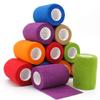 12 Rolls Elastic Self Adhesive Bandage Wrap 3 Inch, Breathable Non Woven Cohesive Bandage, Vet Wrap for Dogs, Ankle Sprains Swelling Medical First Aid Tape, Sports Athletic Tape Color view 1