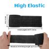 24 Rolls Black Sensi Wrap Elastic Self Adhesive Bandage Wrap 2 Inch, Breathable Cohesive Bandage, Ankle Sprains Swelling Medical First Aid Sports Athletic Grip Tape, Dogs Pet Vet Wrap view 4