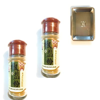 2 Pack Asian Taste Spice Salt 1.69 Oz Each And 2 Soy Sauce Dish 
