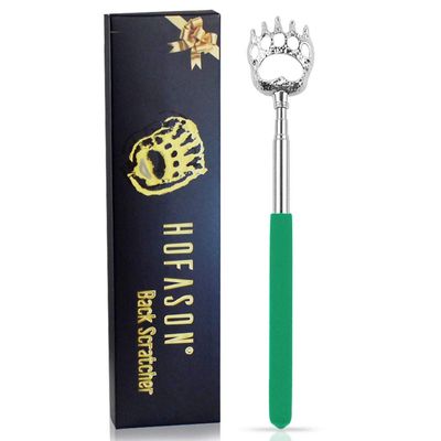 HOFASON Gift for Men, Stocking Stuffers for Adults Men Women, Back Scratcher, Mens Gifts for Christmas, White Elephant Gifts for Adults Husband Wife Friend Him Her, Small Gadgets for Men, Dad (Green)