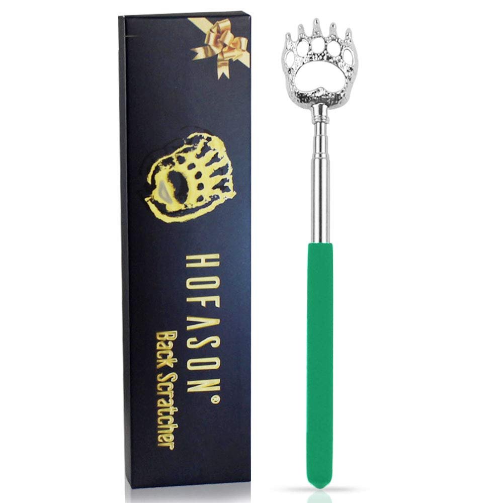HOFASON Gift for Men, Stocking Stuffers for Adults Men Women, Back Scratcher, Mens Gifts for Christmas, White Elephant Gifts for Adults Husband Wife Friend Him Her, Small Gadgets for Men, Dad (Green)