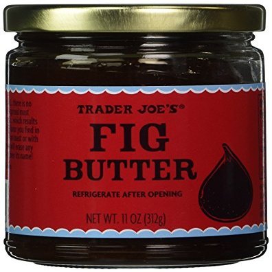 Pack of 2 Trader Joe's Fig Butter - 11oz., / 312g. - No Artificial Colors, Flavors or Preservatives.-set of 2