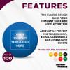 Custom Stress Balls for Adults Set of 100, Personalized Bulk Pack - Relief, Perfect for Your Desk, Office or Home - Blue view 2