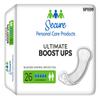 TotalDry Ultimate Boost Ups Incontinence Booster Pad, 16-1/2 Inch Length Moderate Absorbency One Size Fits Most Adult Unisex Disposable, Secure Personal Care Products, SP1599 - Pack of 26 view 1