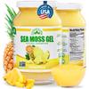 EverSmith Organics - Wildcrafted Irish Sea Moss Gel | Made in USA | Rich in Vitamins & Minerals | Sea Moss Gel Raw | Nutritional Supplement | Pineapple (16 oz) view 1